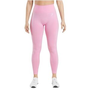 Gymshark NWOT Vital Seamless 2.0 Leggings Sorbet Pink Marl Size Medium